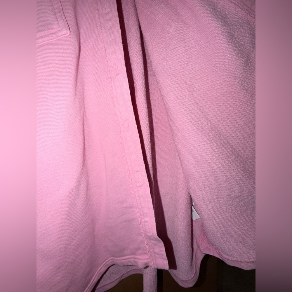 Aerie SZ XL Mineral Washed French Terry Button Down - Amazing layering piece! - Picture 4 of 4